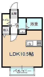 同じ建物の物件間取り写真 - ID:204004104577