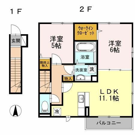 同じ建物の物件間取り写真 - ID:214055231686