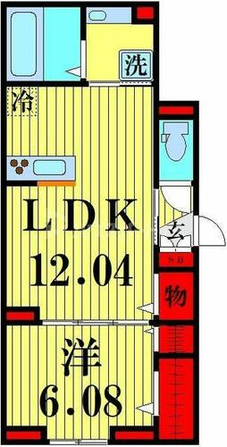 同じ建物の物件間取り写真 - ID:213102883357