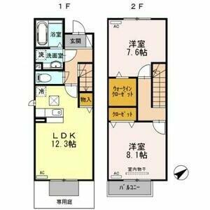 同じ建物の物件間取り写真 - ID:223030305739