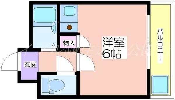 シャルマンフジ住吉壱番館 301｜大阪府大阪市住吉区山之内３丁目(賃貸マンション1R・3階・17.00㎡)の写真 その2