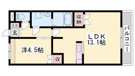 Ｇｒａｃｉａ　Ｍｏｒｉｋａｗａ 205 ｜ 兵庫県加古川市尾上町今福（賃貸アパート1LDK・2階・41.32㎡） その2