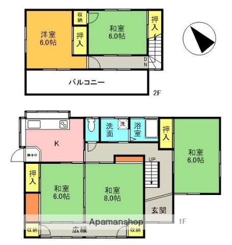 同じ建物の物件間取り写真 - ID:207001209163