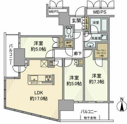 同じ建物の物件間取り写真 - ID:214053274998