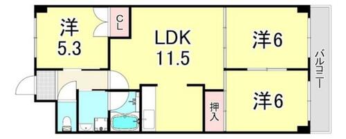 同じ建物の物件間取り写真 - ID:228047075790