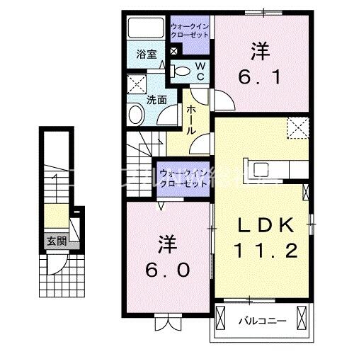 同じ建物の物件間取り写真 - ID:233019292851