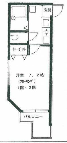 同じ建物の物件間取り写真 - ID:214054676451