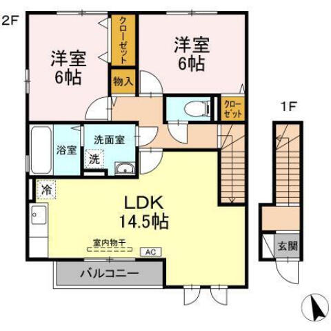 同じ建物の物件間取り写真 - ID:238007198296