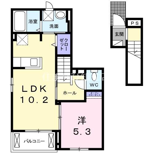 同じ建物の物件間取り写真 - ID:223031729023