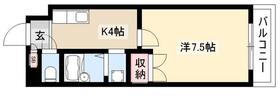 サンヒルズ八事山 307 ｜ 愛知県名古屋市天白区八事山（賃貸マンション1K・3階・24.75㎡） その2