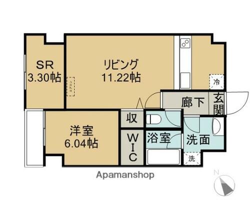 同じ建物の物件間取り写真 - ID:243006732352