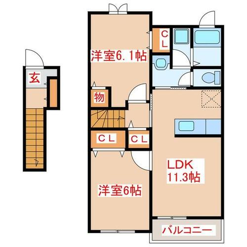 同じ建物の物件間取り写真 - ID:246005369377