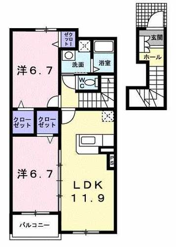 同じ建物の物件間取り写真 - ID:238007244000