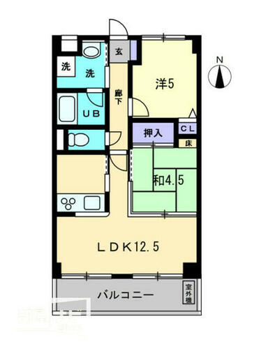 同じ建物の物件間取り写真 - ID:237004844732