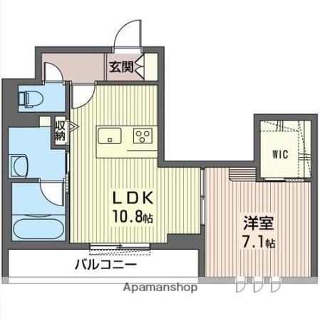 同じ建物の物件間取り写真 - ID:209005878443