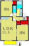 松戸市小金原３丁目 2階建 築24年のイメージ