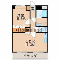 ノースタツノⅠ 102 ｜ 和歌山県和歌山市北（賃貸マンション1LDK・1階・41.04㎡） その2