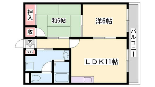 同じ建物の物件間取り写真 - ID:228050421388