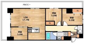 広島県呉市中央２丁目（賃貸マンション3LDK・7階・73.93㎡） その2