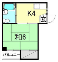 メゾンＡＤ２ 201 ｜ 愛媛県松山市高砂町１丁目（賃貸マンション1K・1階・21.24㎡） その2