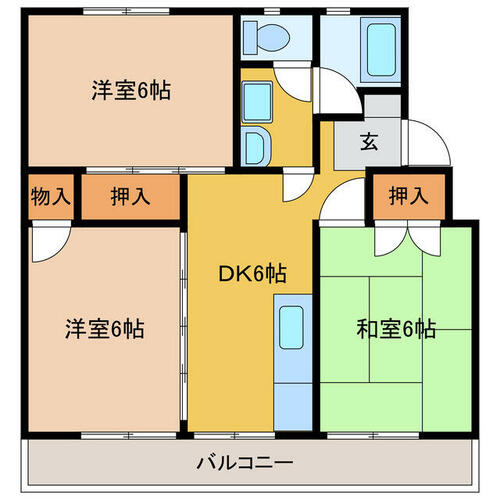 同じ建物の物件間取り写真 - ID:236002803896