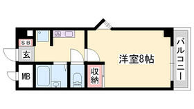 メゾンデール本町 202 ｜ 兵庫県姫路市本町（賃貸マンション1K・2階・30.24㎡） その2