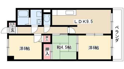 同じ建物の物件間取り写真 - ID:223030298342