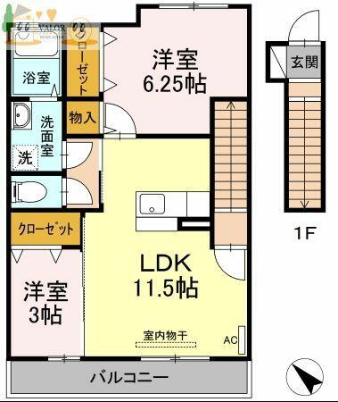 同じ建物の物件間取り写真 - ID:214055216122