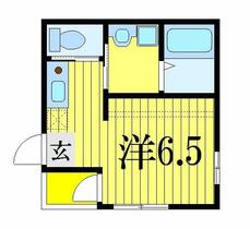 ジャサント津田沼 202 ｜ 千葉県船橋市前原西２丁目（賃貸アパート1R・2階・17.08㎡） その2