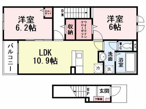 同じ建物の物件間取り写真 - ID:240028713557