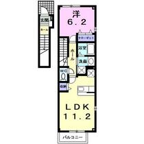 愛知県碧南市権田町２丁目（賃貸アパート1LDK・2階・44.90㎡） その2