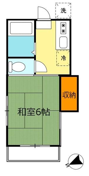 斉藤コーポ 12｜東京都豊島区高田１丁目(賃貸アパート1K・2階・20.62㎡)の写真 その2