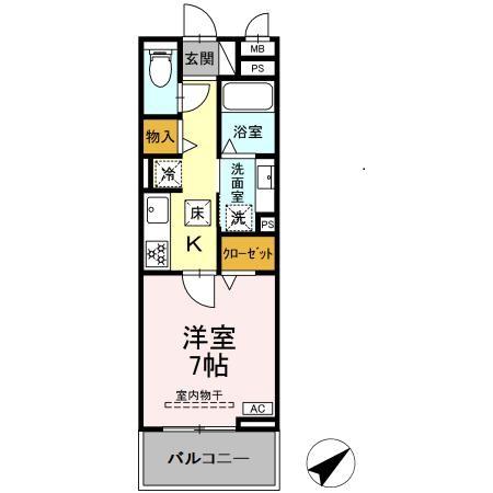 同じ建物の物件間取り写真 - ID:223032316511