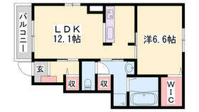 アノン 101 ｜ 兵庫県姫路市香寺町溝口（賃貸アパート1LDK・1階・48.35㎡） その2