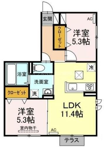 同じ建物の物件間取り写真 - ID:233019314955