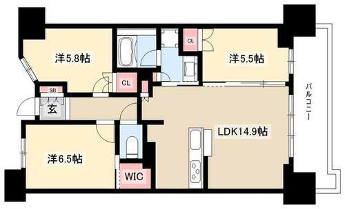 同じ建物の物件間取り写真 - ID:223031752340