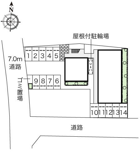 大阪府富田林市加太３丁目(賃貸アパート1K・2階・23.01㎡)の写真 その3