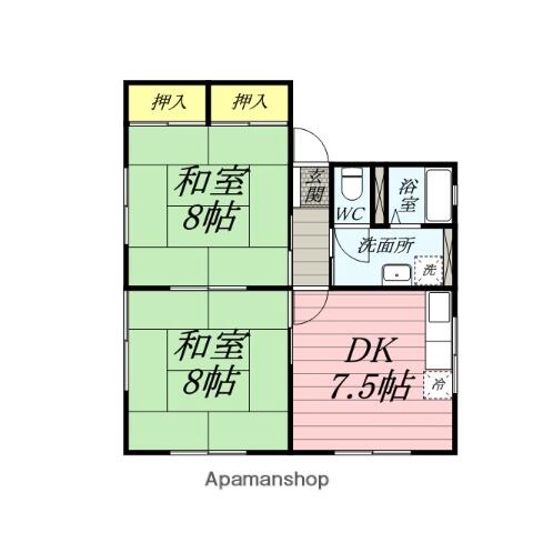 同じ建物の物件間取り写真 - ID:204004207047