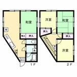 横浜市金沢区富岡西７丁目 2階建 築31年のイメージ