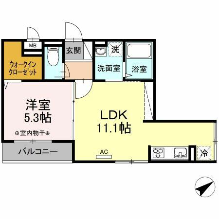 同じ建物の物件間取り写真 - ID:214054076566