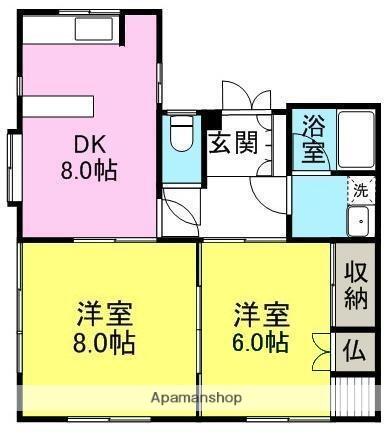 同じ建物の物件間取り写真 - ID:237004858427