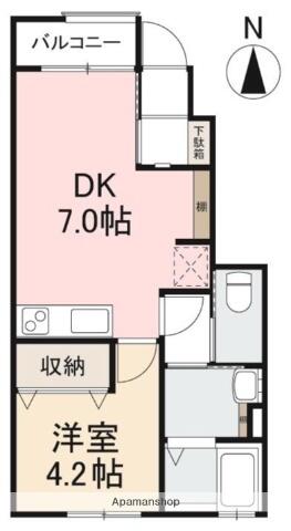 同じ建物の物件間取り写真 - ID:237004859854