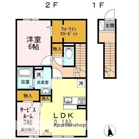 同じ建物の物件間取り写真 - ID:237004860142