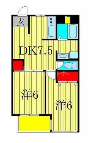 同じ建物の物件間取り写真 - ID:212038004093