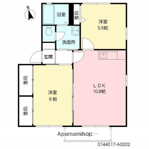 同じ建物の物件間取り写真 - ID:244004010066