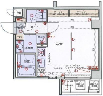 同じ建物の物件間取り写真 - ID:213102294264