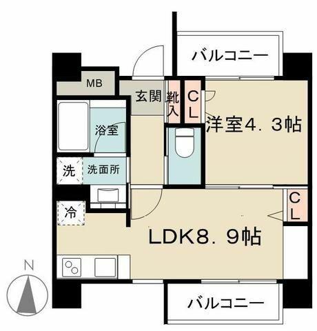 同じ建物の物件間取り写真 - ID:213100092527