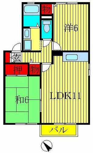 同じ建物の物件間取り写真 - ID:212041699824