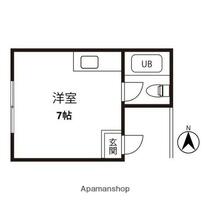 ブルハウス 208 ｜ 宮城県仙台市泉区松陵２丁目（賃貸アパート1R・2階・14.80㎡） その2