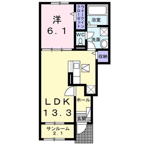 同じ建物の物件間取り写真 - ID:204002540298